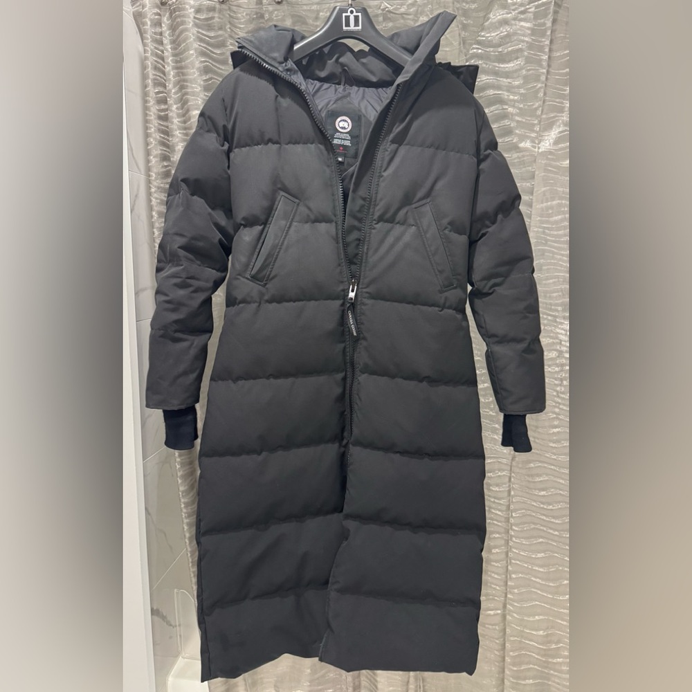 Canada Goose Black Mystique Fur Hooded Parka